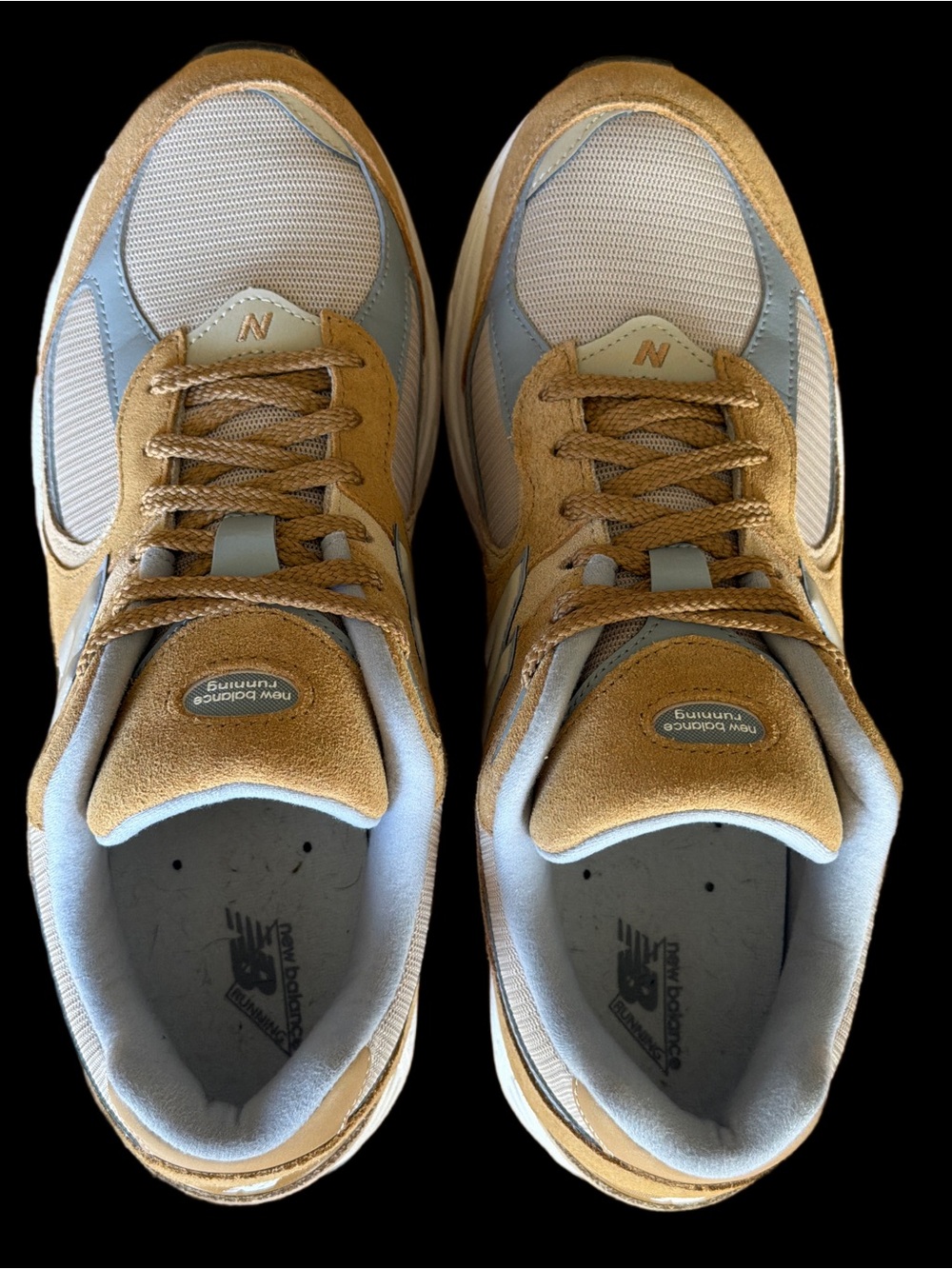 🔥New Balance 2002R Men's 11 Tan and Gray Suede Mesh Lifestyle sneakers - Picture 9 of 13
